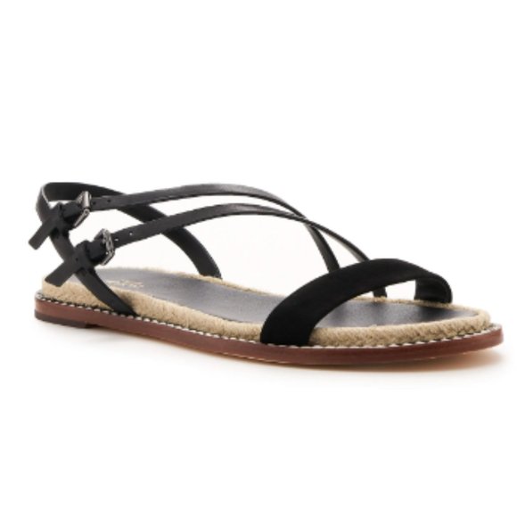 NEW in Box BOTKIER Island Espadrille Sandal Black 8.5 M